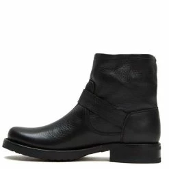 Frye Women's Veronica Bootie In Black/Soft Full Grain -High Top Sales fy 70543 blk 1091 3 1100x