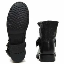 Frye Women's Veronica Bootie In Black/Soft Full Grain -High Top Sales fy 70543 blk 1091 5 1100x