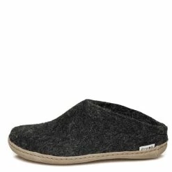 Glerups Open Heel Leather Sole In Charcoal 9 Glerups Open Heel Leather Sole In Charcoal -High Top Sales gb01 1017 3 1100x