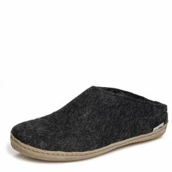 Glerups Open Heel Leather Sole In Charcoal 10 Glerups Open Heel Leather Sole In Charcoal -High Top Sales gb01 1017 4 1100x