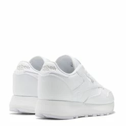 Reebok Women's Classic SP Vegan In Ftwr White/Pure Grey 2 -High Top Sales gx8691 6 footwear photography back lateral top view white 1100x