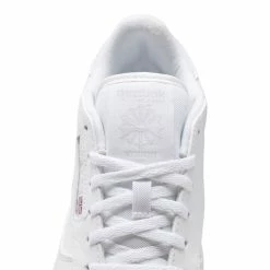 Reebok Women's Classic SP Vegan In Ftwr White/Pure Grey 2 -High Top Sales gx8691 7 footwear photography detail view 1 white 1100x