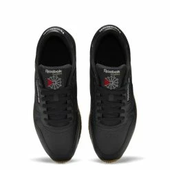 Reebok Women's Classic Leather In Core Black/Pure Grey 5/Rubber Gum 3 10 Reebok Women's Classic Leather In Core Black/Pure Grey 5/Rubber Gum 3 -High Top Sales gy0954 2 footwear photography top portrait view white 472e7f62 2f1a 4e8c 9455 158259e41b90 1100x