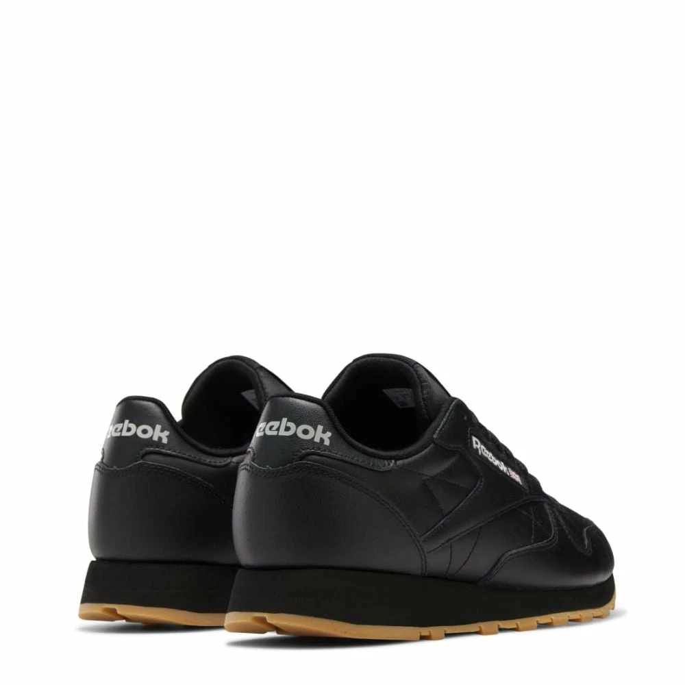 Reebok Women's Classic Leather In Core Black/Pure Grey 5/Rubber Gum 3 5 Reebok Women's Classic Leather In Core Black/Pure Grey 5/Rubber Gum 3 - Image 3
