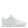 Reebok Women's Classic Leather In Cloud White/Cloud White/Pure Grey 3