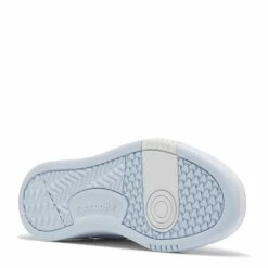 Reebok Women's Court Peak In Ftwr White/Glass Blue/Rbbr White 11 Reebok Women's Court Peak In Ftwr White/Glass Blue/Rbbr White -High Top Sales gz2238 3 footwear photography bottom view white 1100x