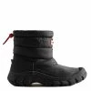 Hunter Women's Intrepid Insulated Short Snow Boots In Black -High Top Sales ht wfs2108wwu 1067 1 1100x