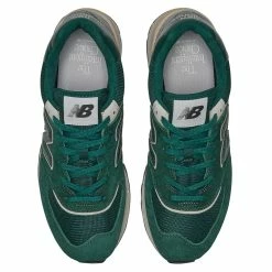 New Balance 574 In Green With Silver 9 New Balance 574 In Green With Silver -High Top Sales nb u574lgnw 1590 3 1100x