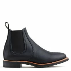 Red Wing Shoes Red Wing Women's 6-Inch Chelsea 3455 In Black Boundary 7 Red Wing Shoes Red Wing Women's 6-Inch Chelsea 3455 In Black Boundary -High Top Sales rw 3455 1052 2 1100x