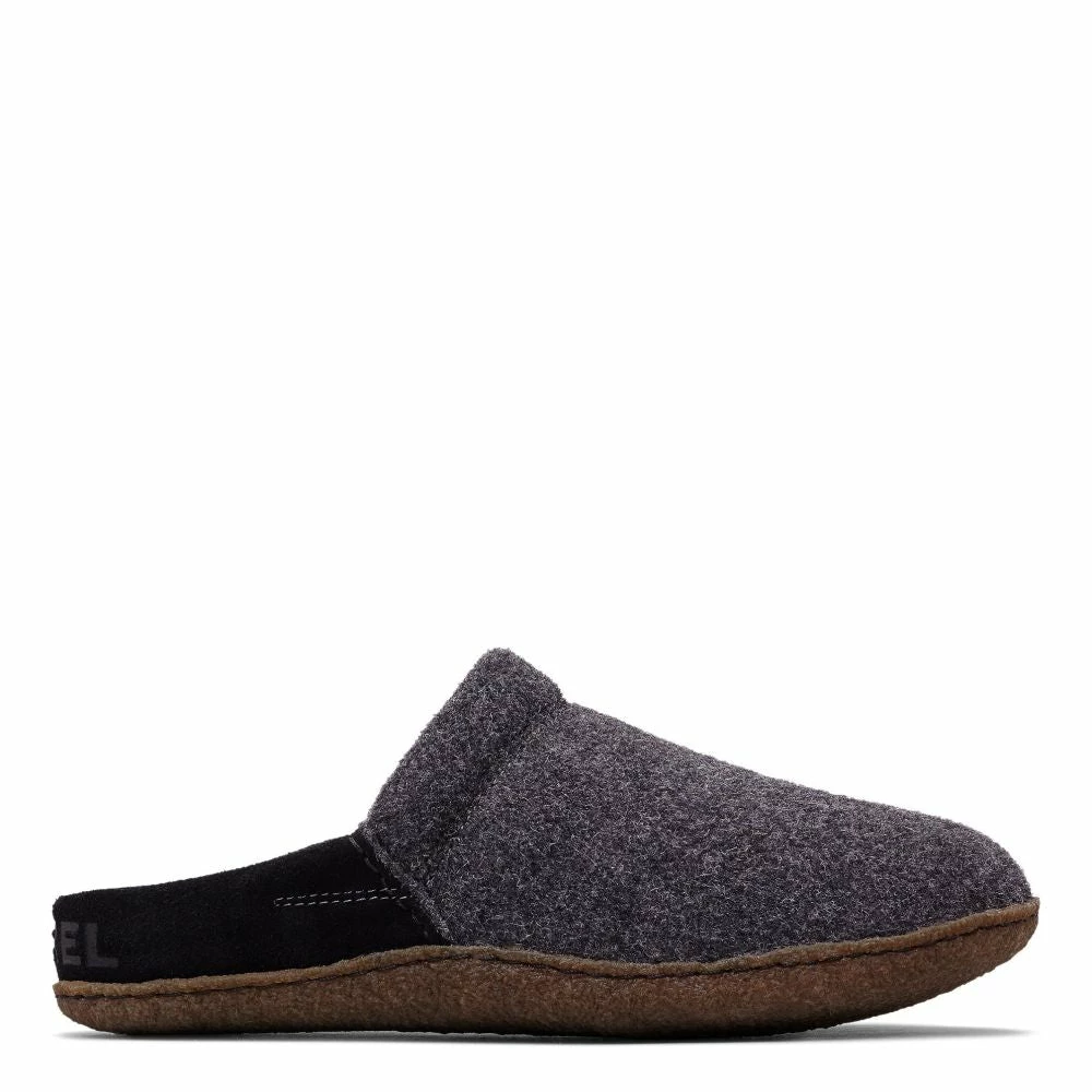 Sorel Women's Nakiska Scuff Slipper In Black/Natural 3 Sorel Women's Nakiska Scuff Slipper In Black/Natural