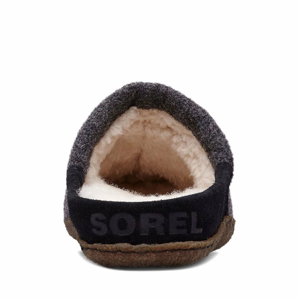 Sorel Women's Nakiska Scuff Slipper In Black/Natural 5 Sorel Women's Nakiska Scuff Slipper In Black/Natural - Image 3