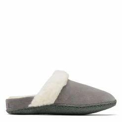 Sorel Women's Nakiska Slide II Slipper In Quarry/Grill