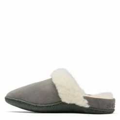 Sorel Women's Nakiska Slide II Slipper In Quarry/Grill -High Top Sales so 1902881053 1197 3 1100x