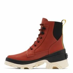 Sorel Women's Brex Lace Boot In Warp Red/Black 8 Sorel Women's Brex Lace Boot In Warp Red/Black -High Top Sales so 1951211849 2104 3 1100x