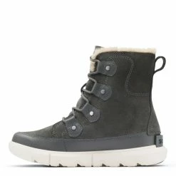 Sorel Women's Explorer II Joan In Grill/Fawn 8 Sorel Women's Explorer II Joan In Grill/Fawn -High Top Sales so 1951631028 2105 3 1100x