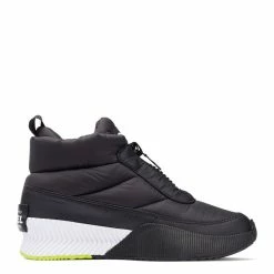 Sorel Women's Out N About III Puffy Zip Boot In Black/White