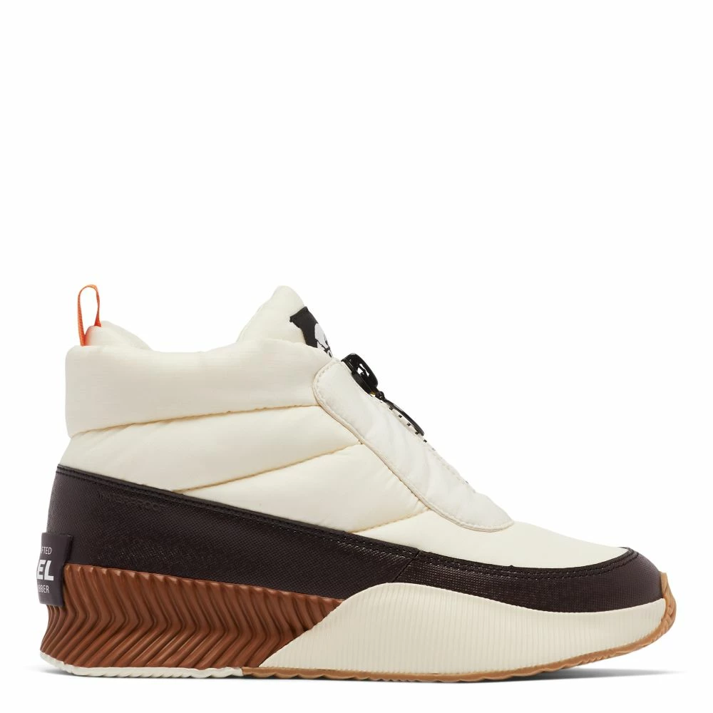 Sorel Women's Out N About III Puffy Zip Boot In Chalk/New Cinder 3 Sorel Women's Out N About III Puffy Zip Boot In Chalk/New Cinder