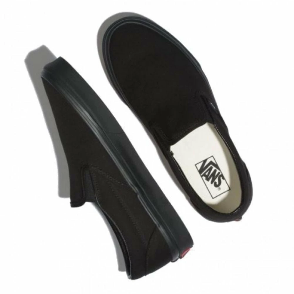 Vans Slip-On In Black/Black 4 Vans Slip-On In Black/Black - Image 2