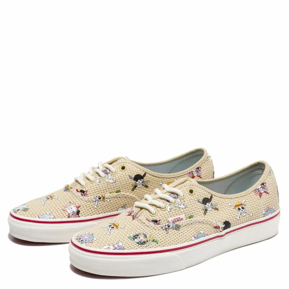 Vans X One Piece Authentic In Straw Hat Crew Natural 4 Vans X One Piece Authentic In Straw Hat Crew Natural - Image 2