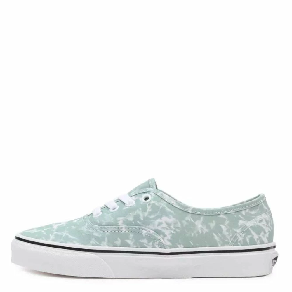 Vans Women's Washes Authentic In Caledon Green/True White 5 Vans Women's Washes Authentic In Caledon Green/True White - Image 3