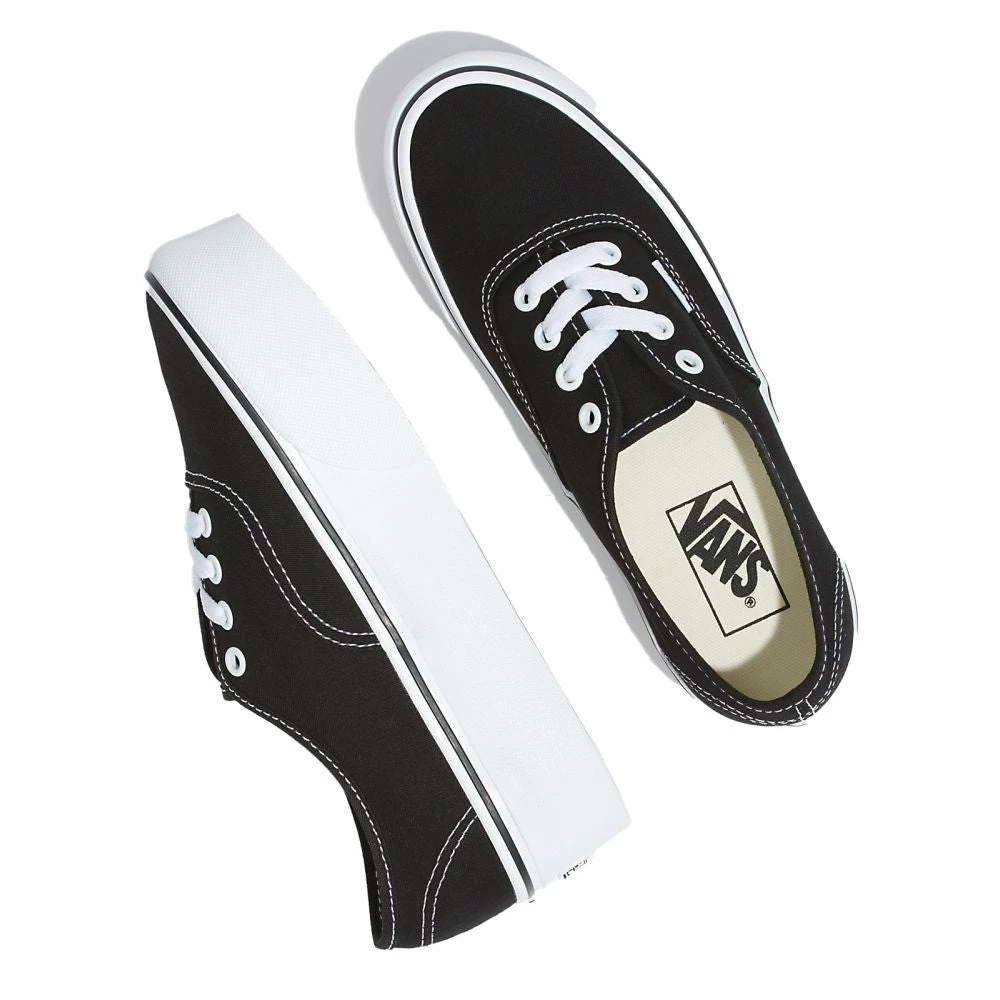 Vans Women's Authentic Stackform In Black/White 4 Vans Women's Authentic Stackform In Black/White - Image 2