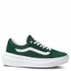 Vans Old Skool Over In Dark Green/White -High Top Sales vn 0a7q5edgy 4277 1 1100x