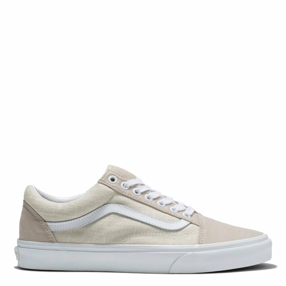 Vans Summer Linen Old Skool In Natural 3 Vans Summer Linen Old Skool In Natural