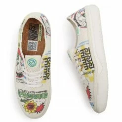 Vans Eco Theory Circle Vee In Eco Positivity/Natural -High Top Sales vn0a4bwlarg 3 1100x