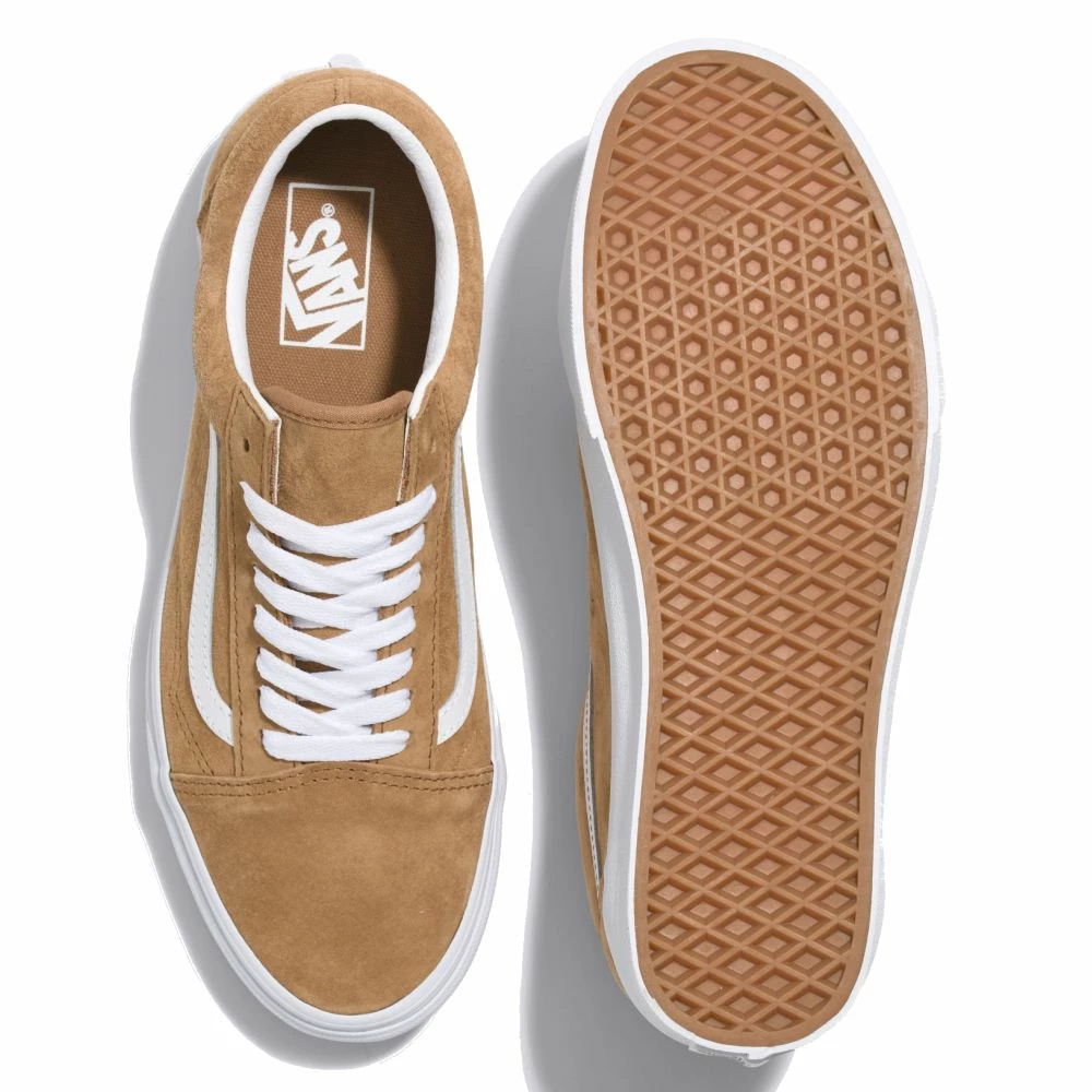 Vans Pig Suede Old Skool In Tobacco Brown 5 Vans Pig Suede Old Skool In Tobacco Brown - Image 3