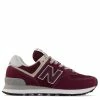 New Balance Women's 574v3 In Burgundy With White 2 New Balance Women's 574v3 In Burgundy With White -High Top Sales wl574evm 1477 1 1100x